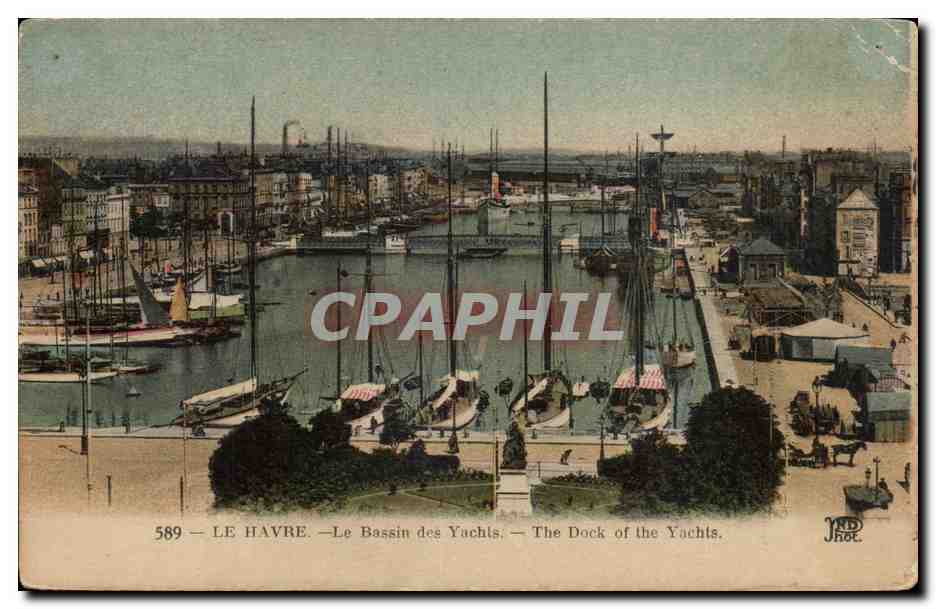 CPA Le Havre Le bassin des yachts 