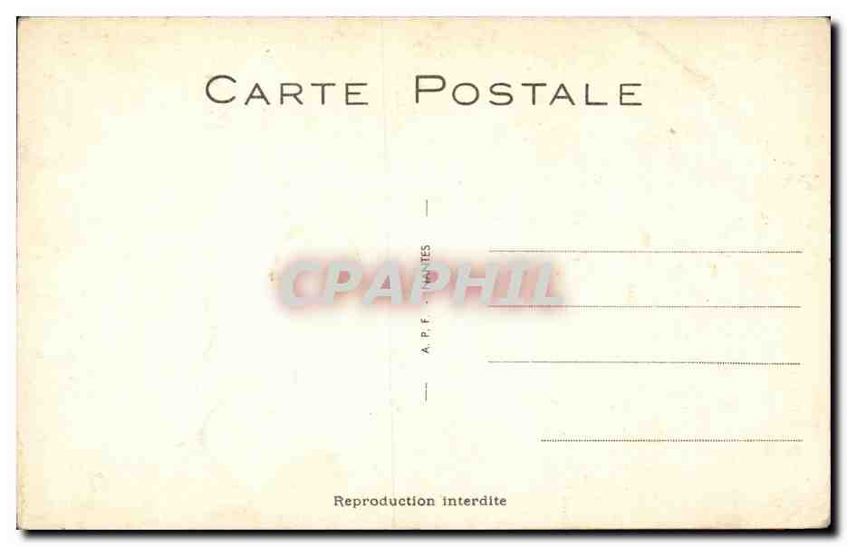 CPA Fantaisie Humour Femme Le bain annuel — Rückseite