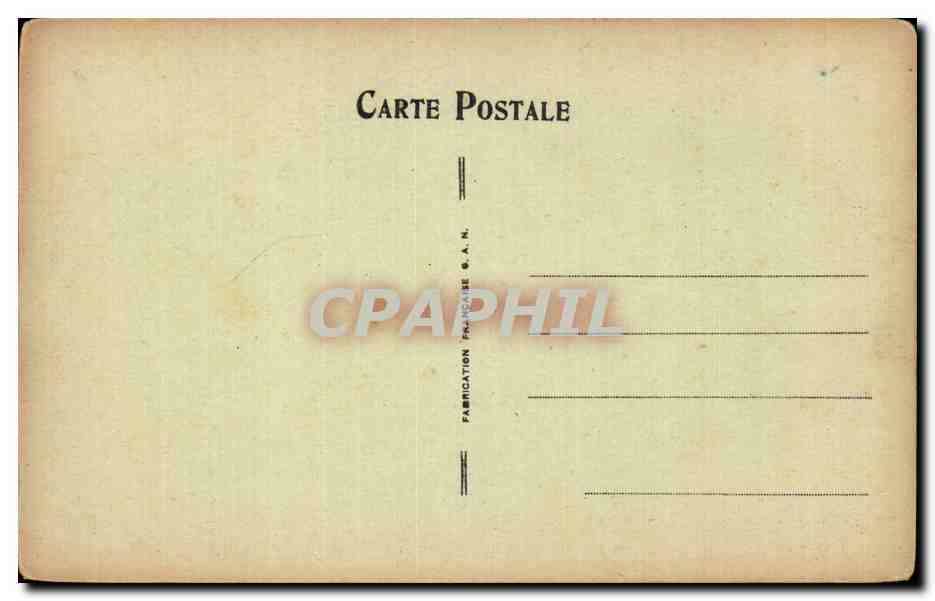 CPA Humour Fantaisie La belle situation — Verso