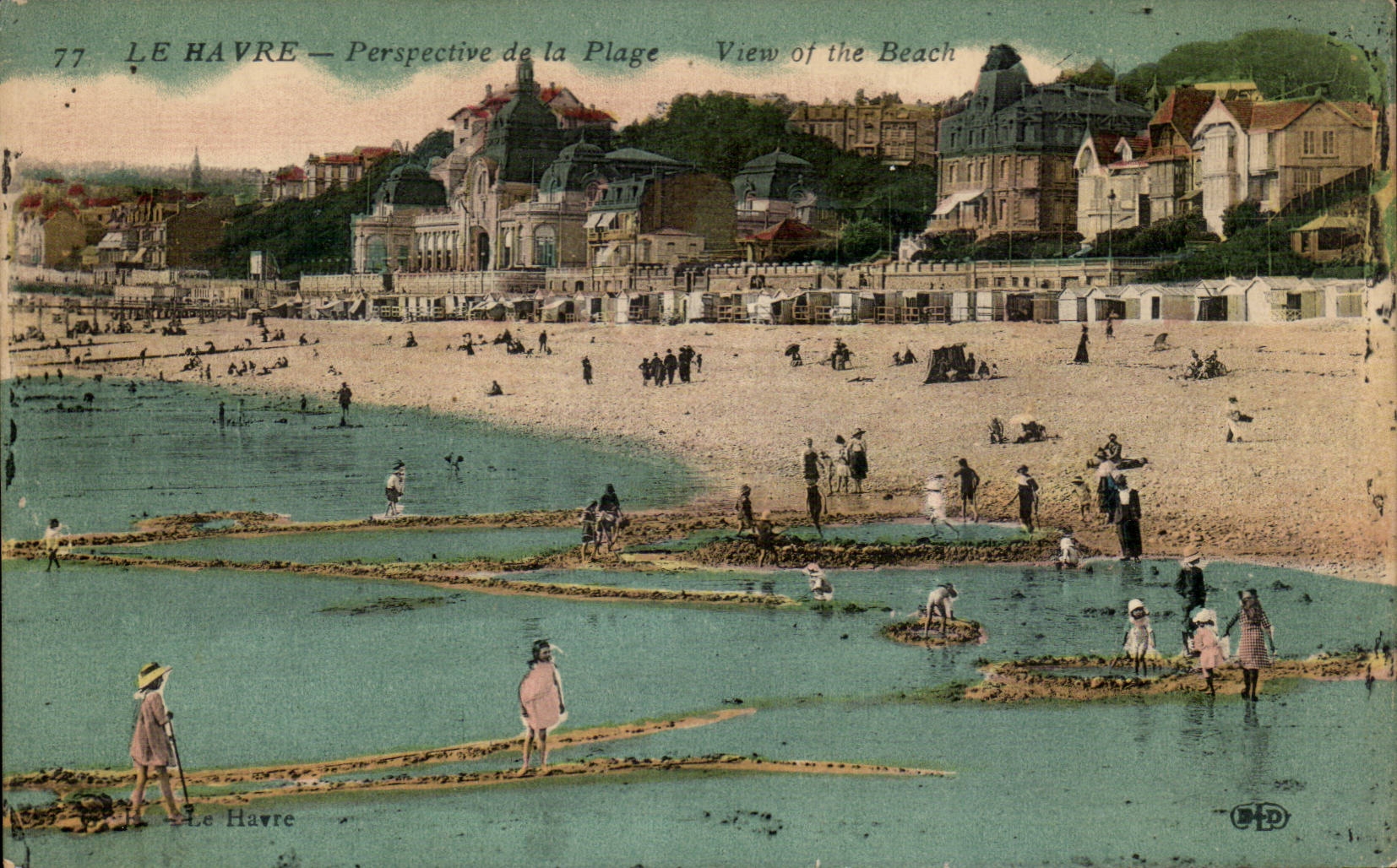 Le Havre - Perspective de la Plage - CPA 