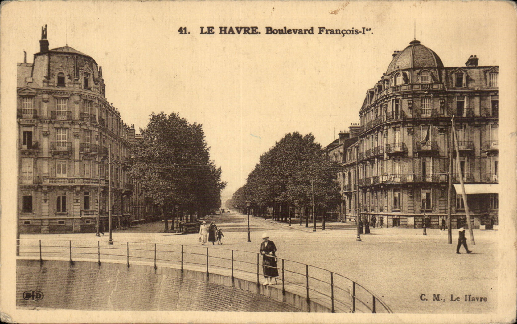 Le Havre - Boulevard Francois I - CPA 
