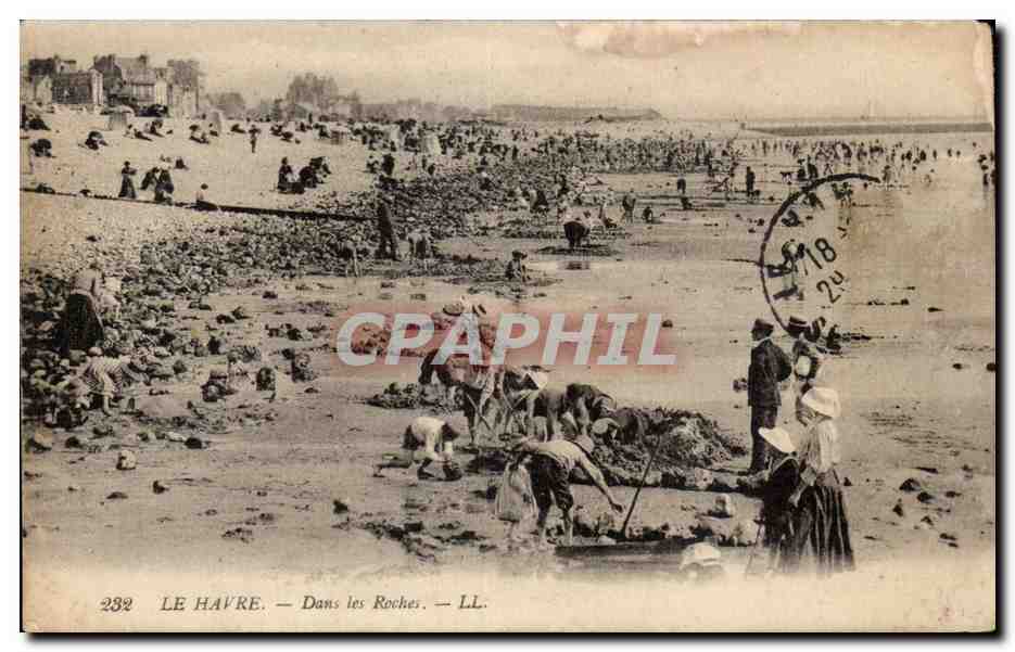 Le Havre - Dans les Roches - CPA 