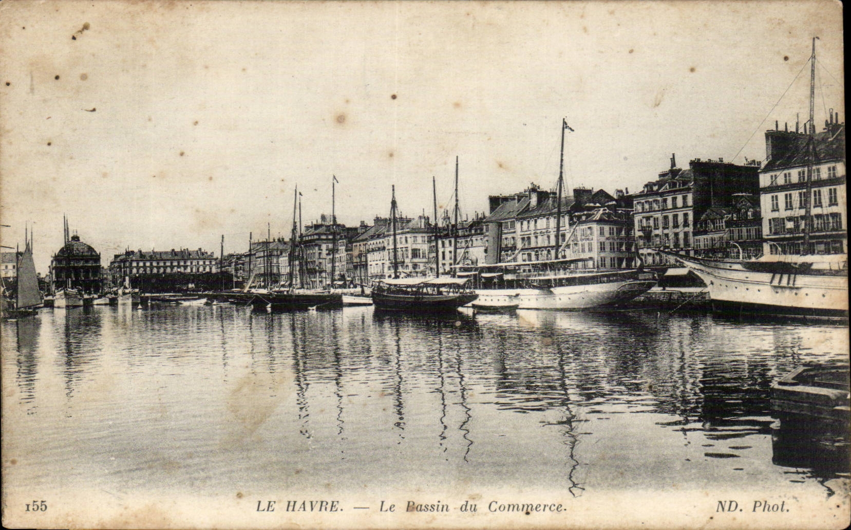 Le Havre - Le Bassin du Commerce - CPA 