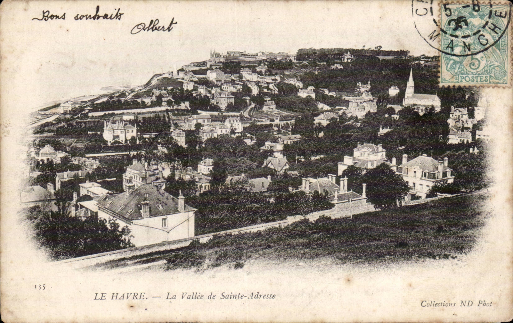 Le Havre - La Vallee de Sainte Adresse - CPA 