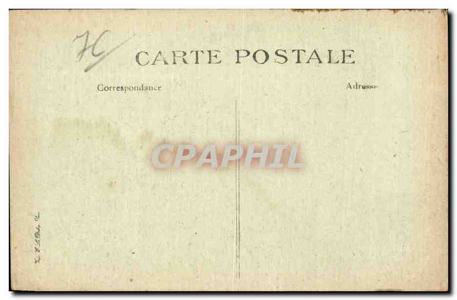 Le Havre - Bassin du Commerce - CPA  — Rückseite