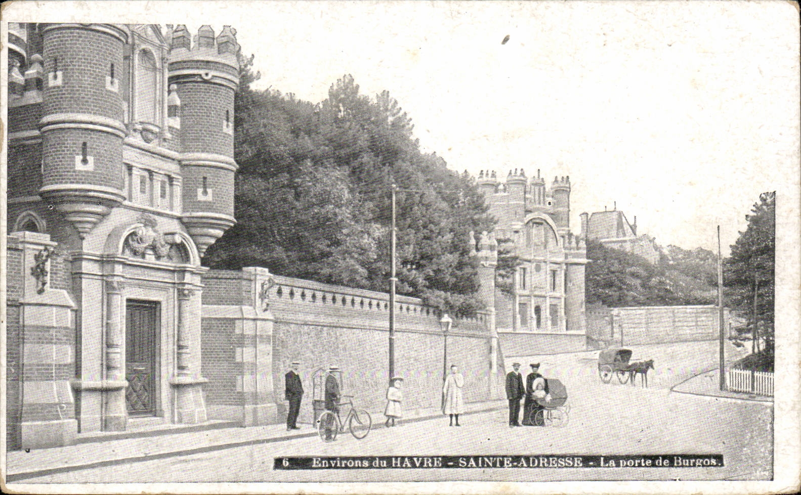 Sainte Adresse - La Porte de Burgos - CPA 