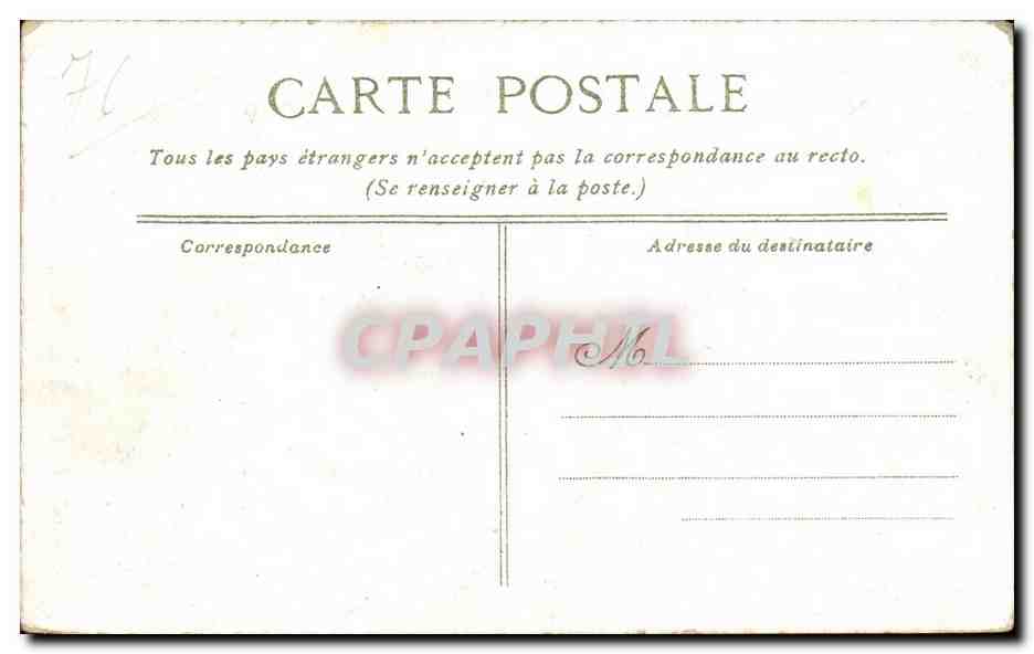 Sainte Adresse - La Porte de Burgos - CPA  — Rückseite