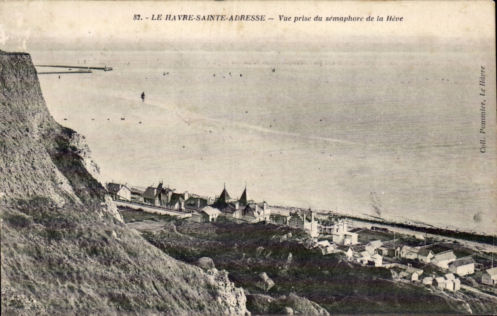 Le Havre - Sainte Adresse - Vue prise du Semaphare - lighthouse - CPA 