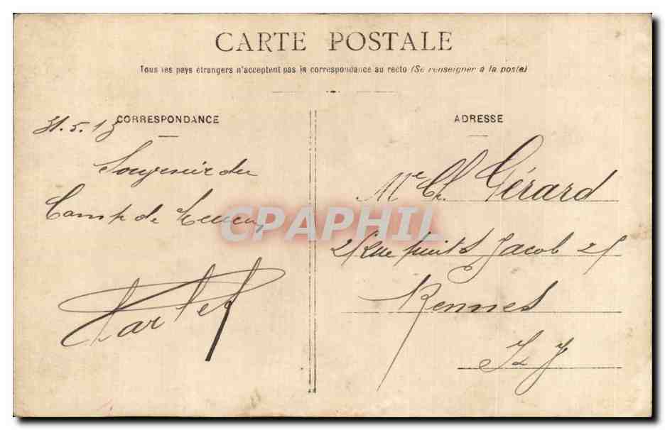 CARTE PHOTO Militaria Soldats Regiment  — Verso