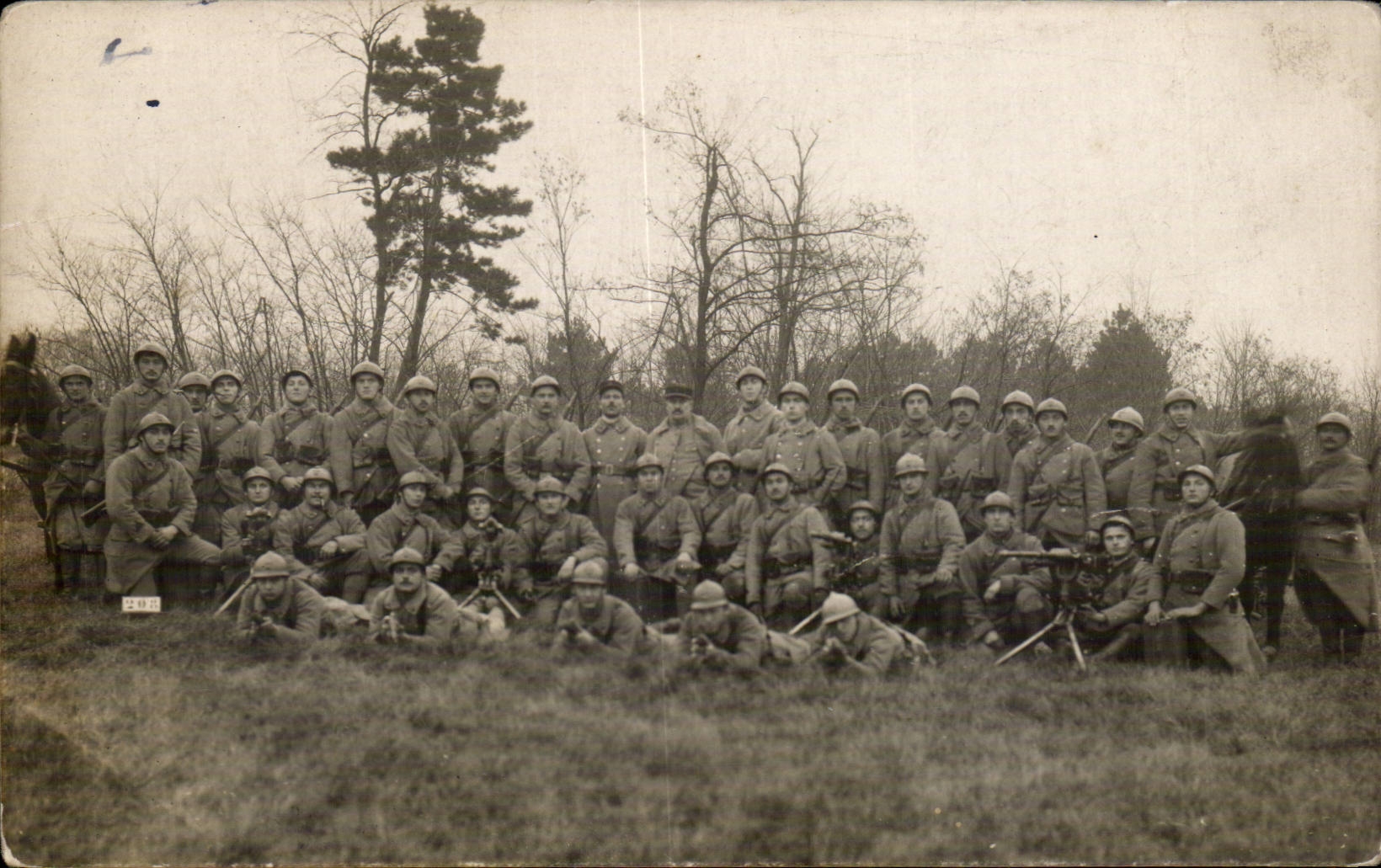 Gruppe Soldaten — Feldzug — unbekannter Verlag, Nr. 2195