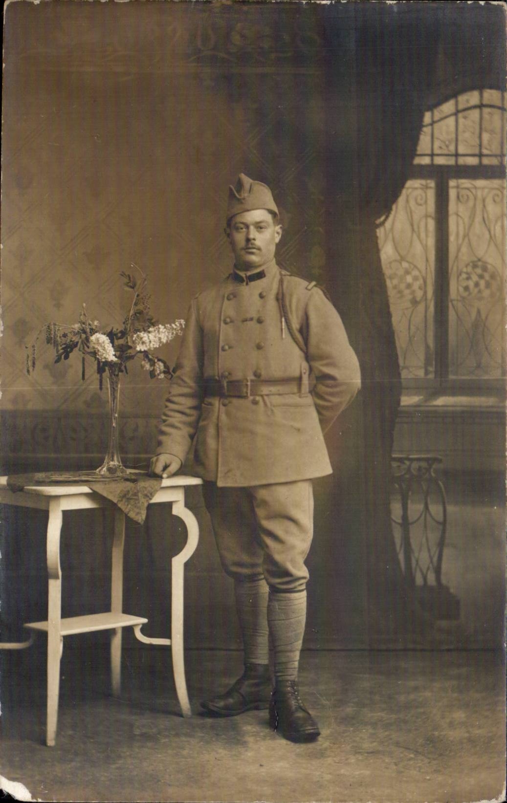 CARTE PHOTO Militaria Soldat