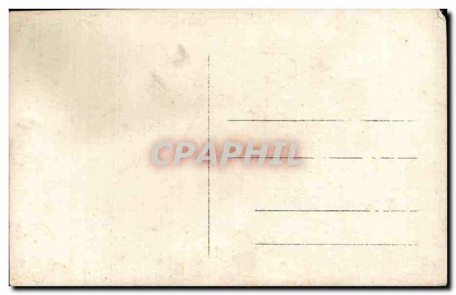 CARTE PHOTO Militaria Soldat — Rückseite