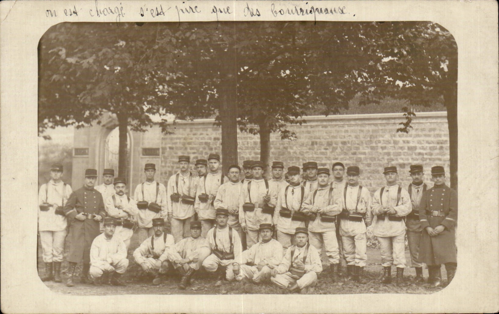 CARTE PHOTO Militaria Soldats 