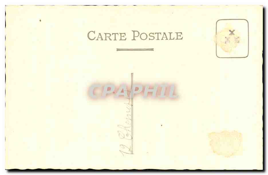 CARTE PHOTO Militaria Soldat — Rückseite