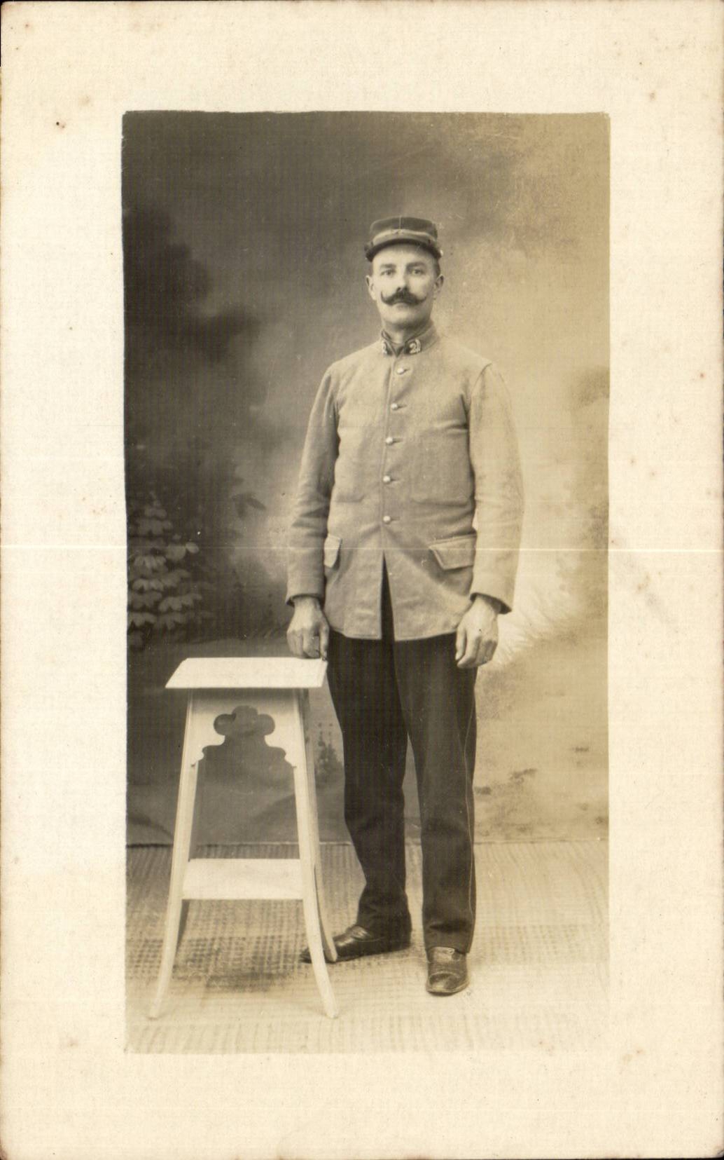 CARTE PHOTO Militaria Soldat