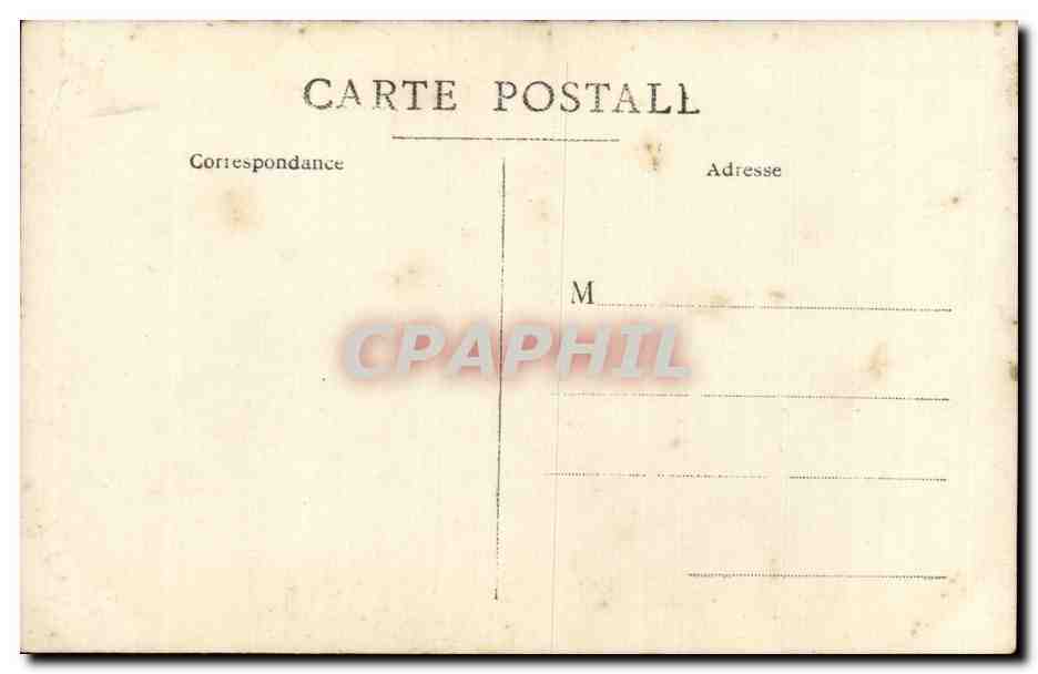 CARTE PHOTO Militaria Poilu Soldat — Rückseite