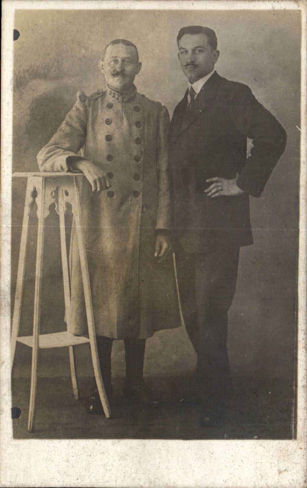 CARTE PHOTO Militaria Soldat 