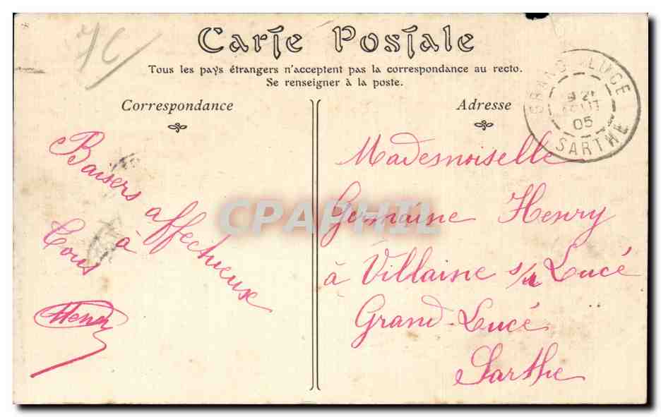 Le Treport - Le Port et l'Eglise Saint Jacques - CPA  — Rückseite