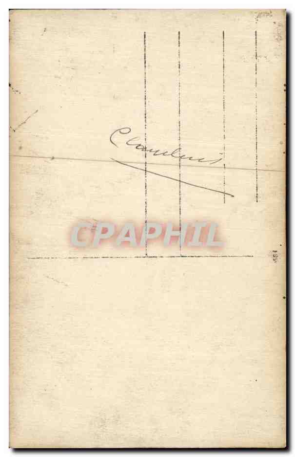 CARTE PHOTO Militaria Soldat — Rückseite