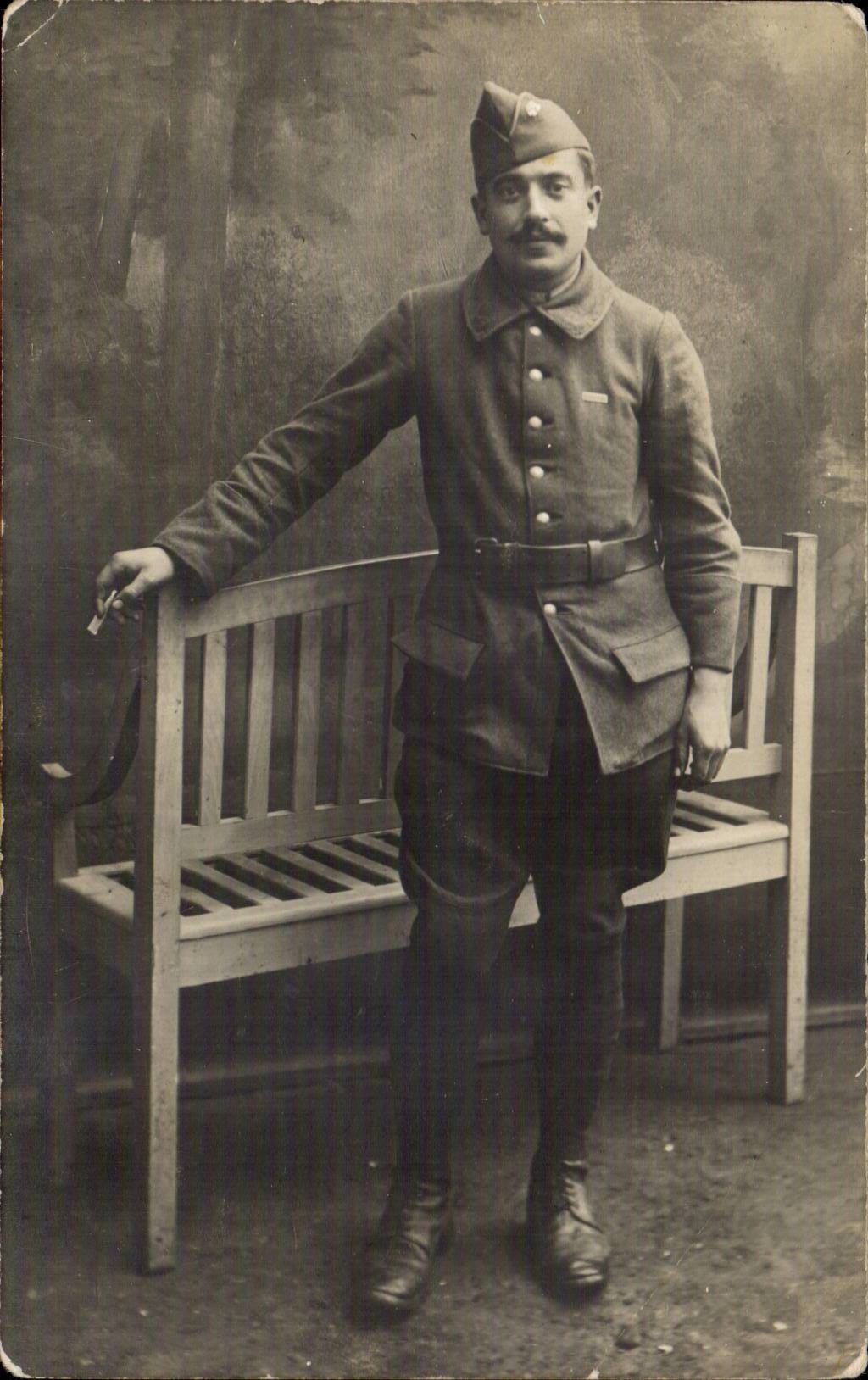 CARTE PHOTO Militaria Soldat