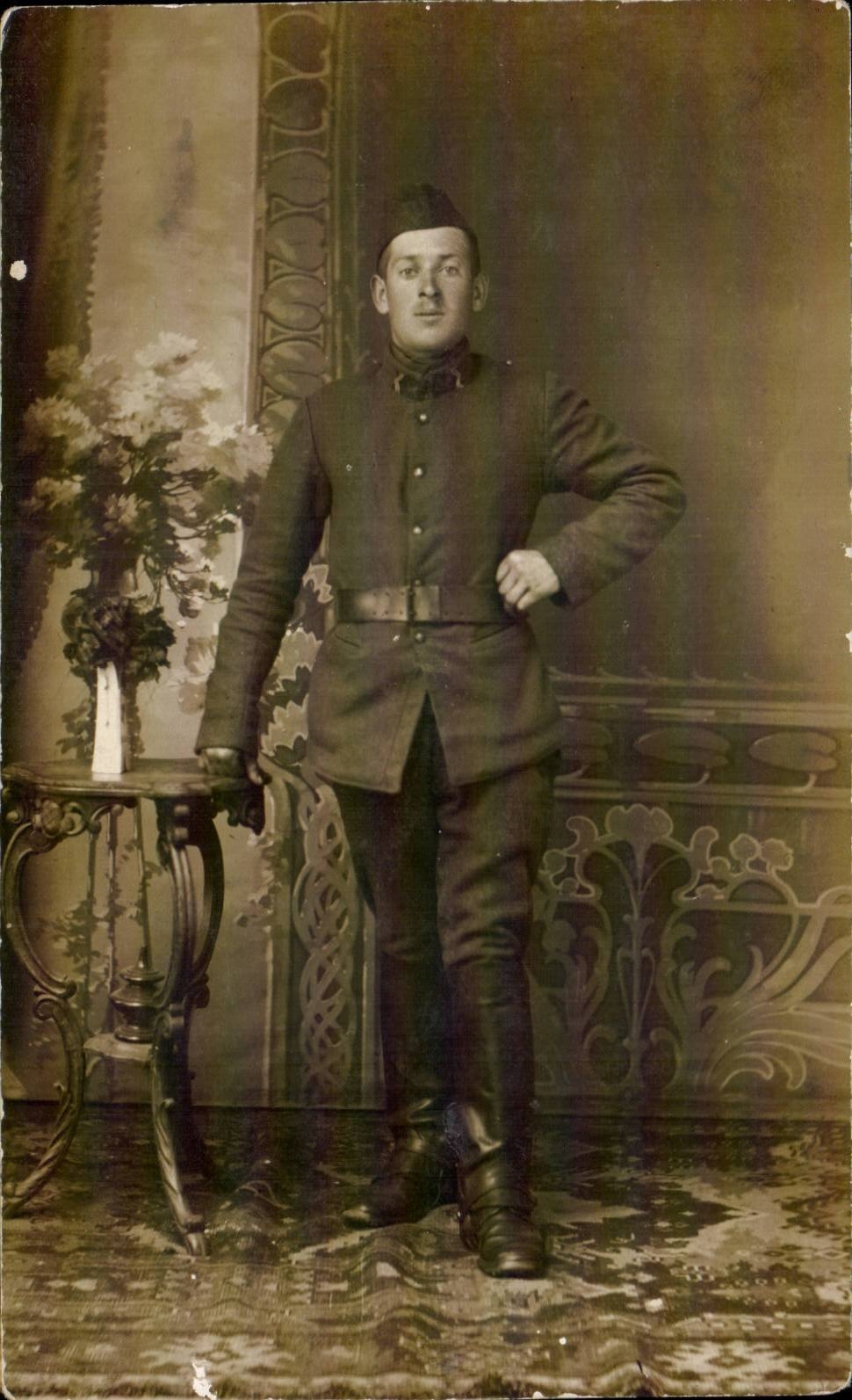 CARTE PHOTO Militaria Soldat