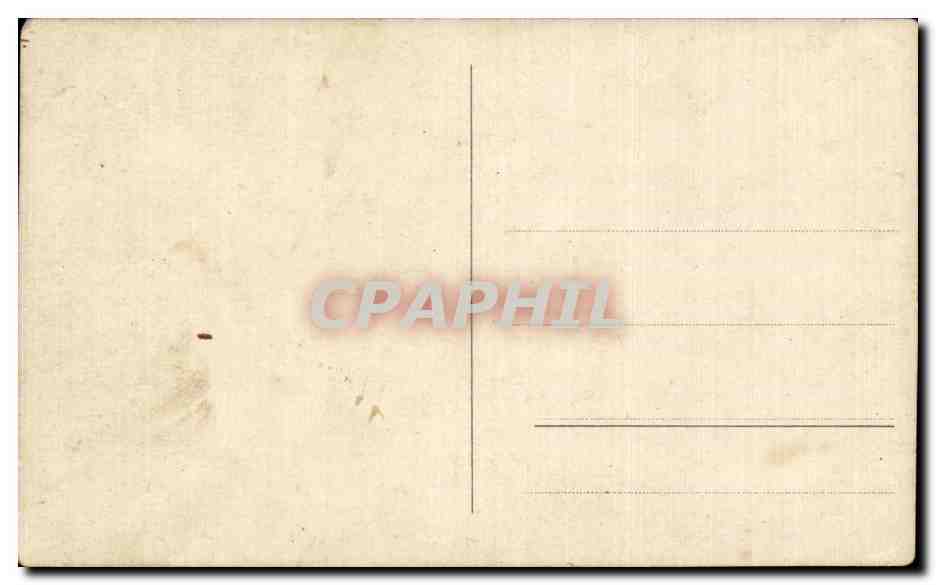 CARTE PHOTO Militaria Soldat — Rückseite
