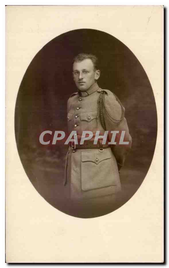 CARTE PHOTO Militaria Soldat 