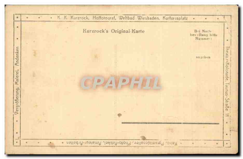 CARTE PHOTO Militaria Soldat  — Rückseite
