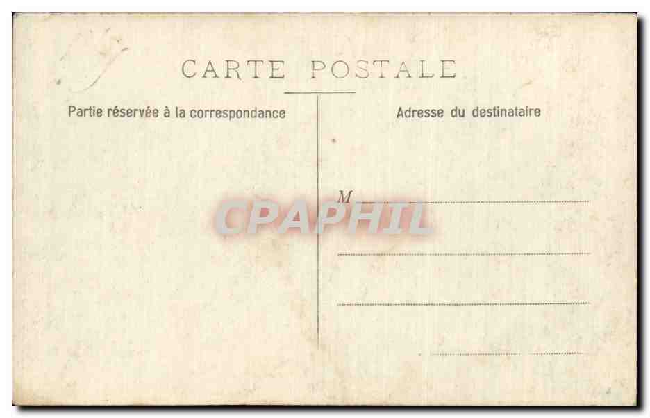 CARTE PHOTO Militaria Soldat — Rückseite