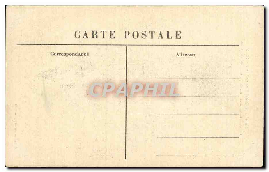 CPA Militaria La guerre en Lorraine en 1914 Curieuese forme d'obus de 75 apres son explosion  — Rückseite