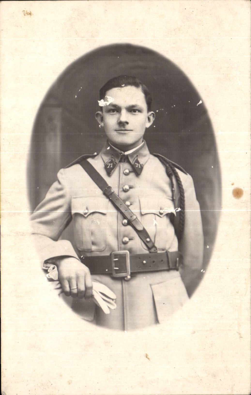 CARTE PHOTO Militaria Soldat