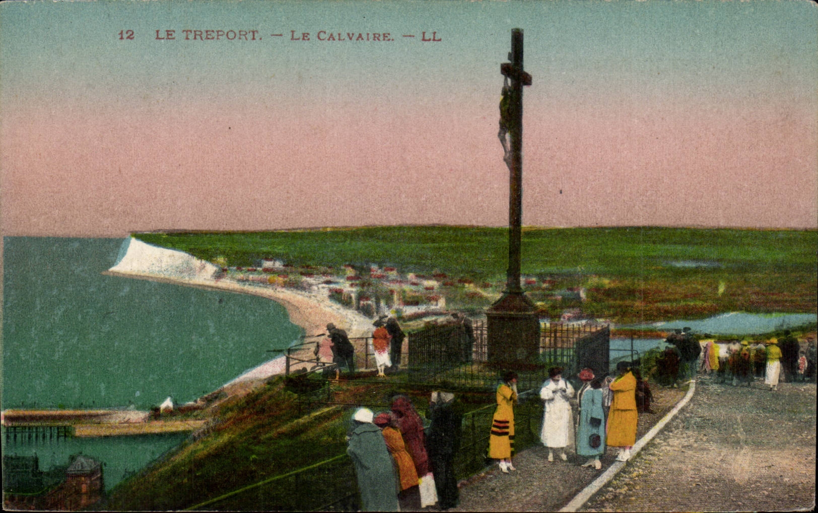 CPA Le Treport Le calvaire