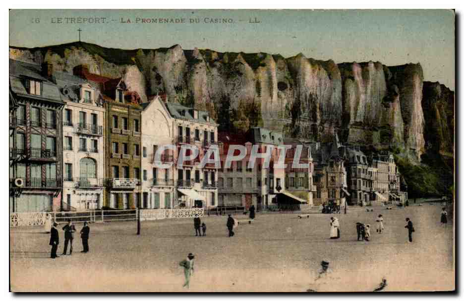 CPA Le Treport La promenade du casino