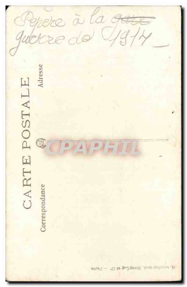 CPA Militaria Soldat Polu 3 juin 1917 — Rückseite