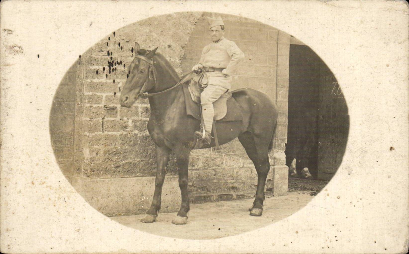 Soldat à cheval — éditeur inconnu, n° de série non visible