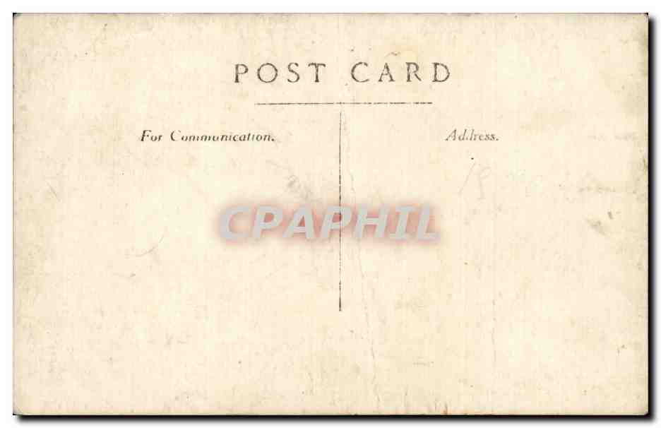 CPA CARTE PHOTO Militaria Soldats — Rückseite