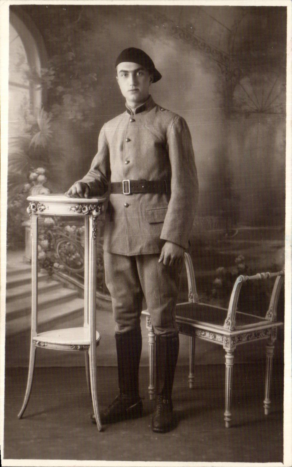 Soldato in uniforme — studio — 54 RAD