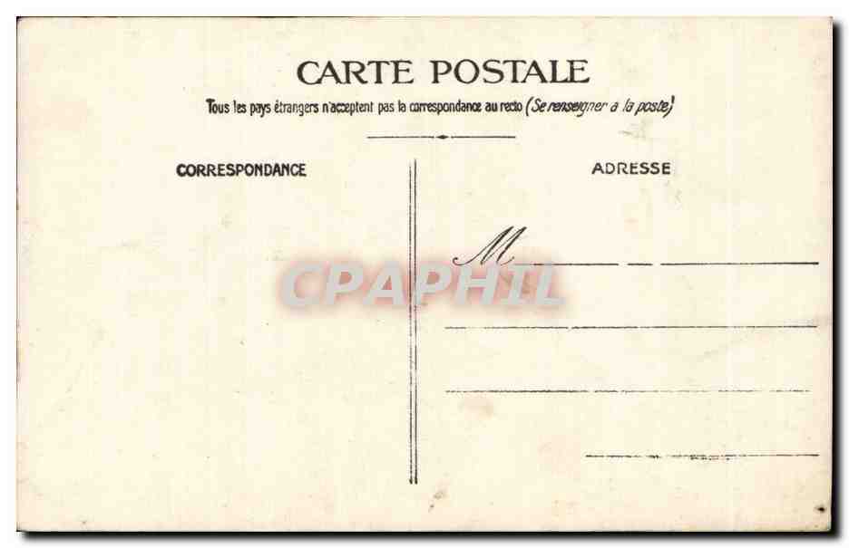 CPA CARTE PHOTO Militaria Soldat  — Rückseite