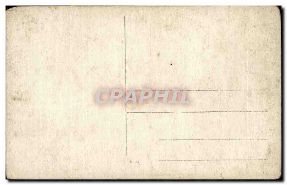 CPA CARTE PHOTO Militaria Soldat Poilus Regiment — Rückseite