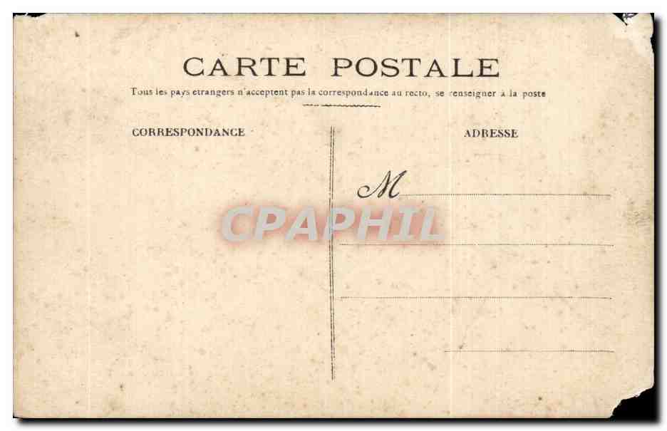 CPA CARTE PHOTO Militaria Soldats Poilus  — Rückseite