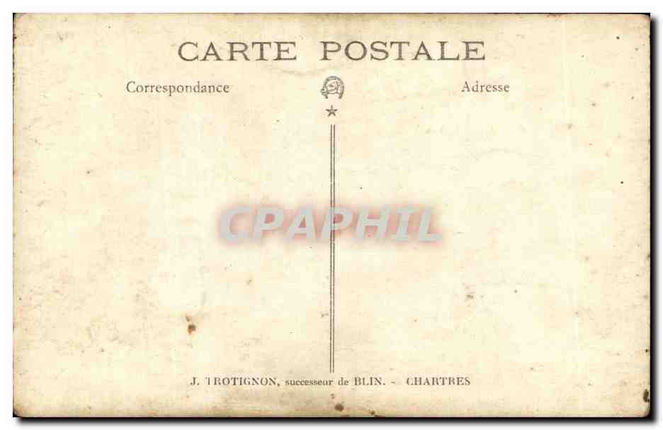 CPA CARTE PHOTO Militaria Soldat Poilu  — Rückseite