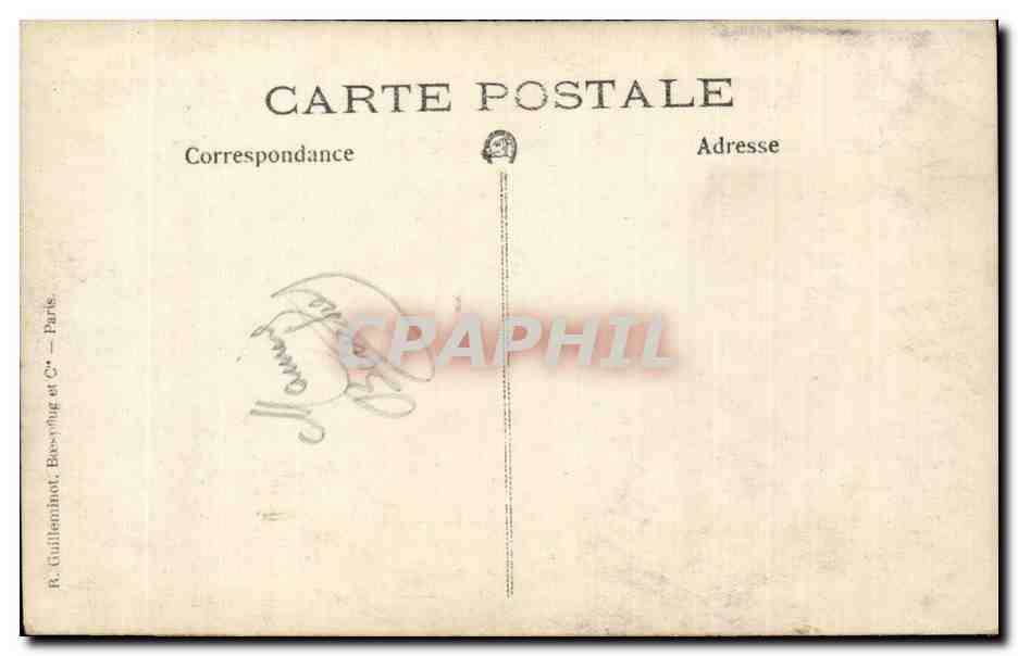 CPA CARTE PHOTO Militaria Soldats Poilus  — Rückseite