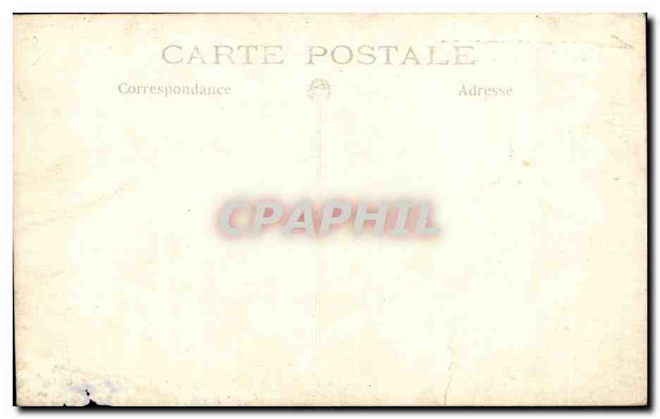 CPA CARTE PHOTO Militaria Soldat Poilu — Rückseite