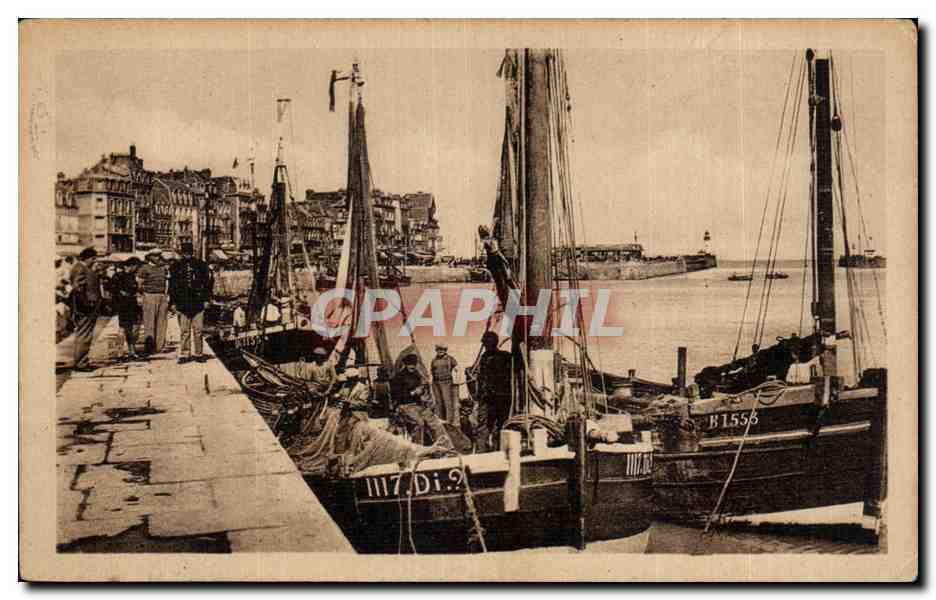 Le Tréport — Les Quais du Port de pêche — C° des Arts Photomécaniques, Paris