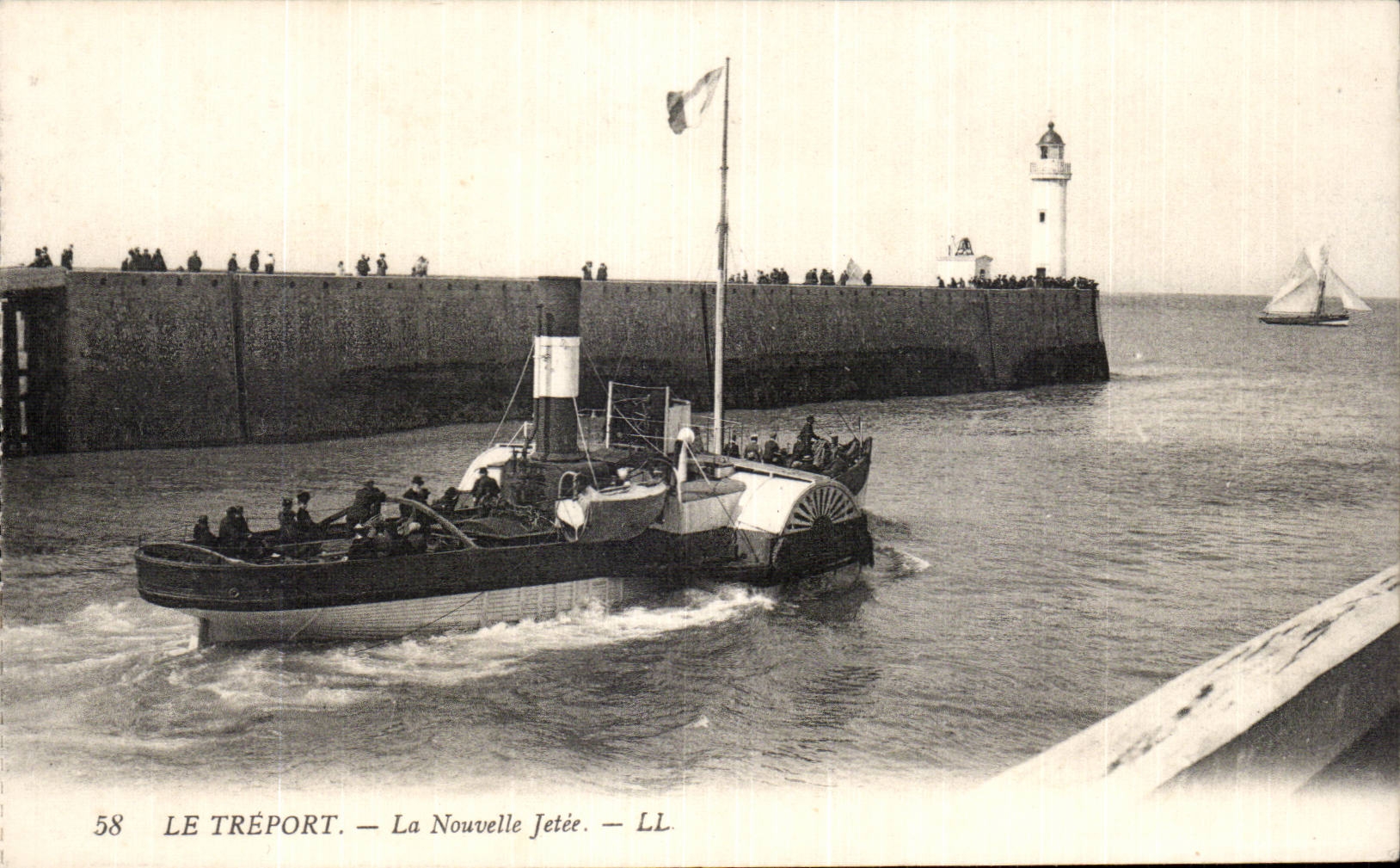 Le Tréport — La Nouvelle Jetée — LL