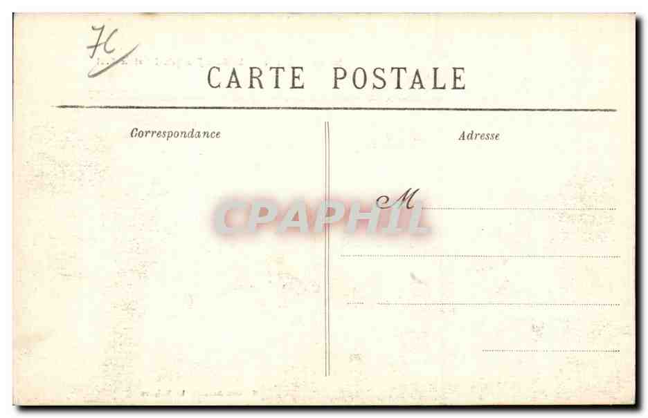 CPA Le Treport Le quai Francois 1er et le port — Rückseite