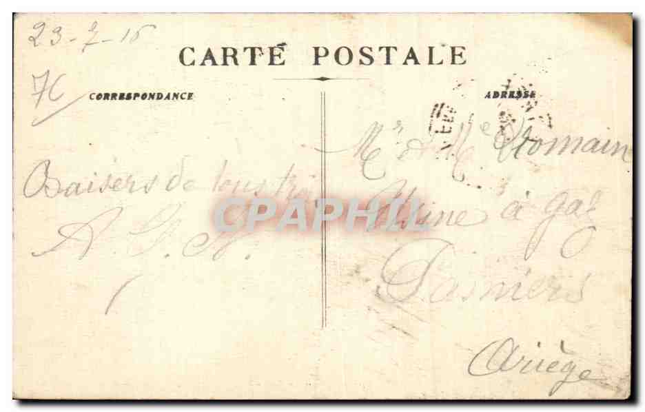 CPA Le Treport Le port et le quai Francois 1er  — Rückseite
