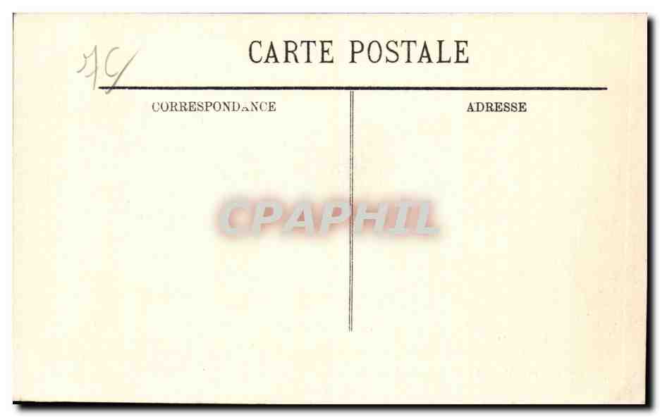 CPA Le Treport La flotille des pecheurs et l'entree du port — Rückseite