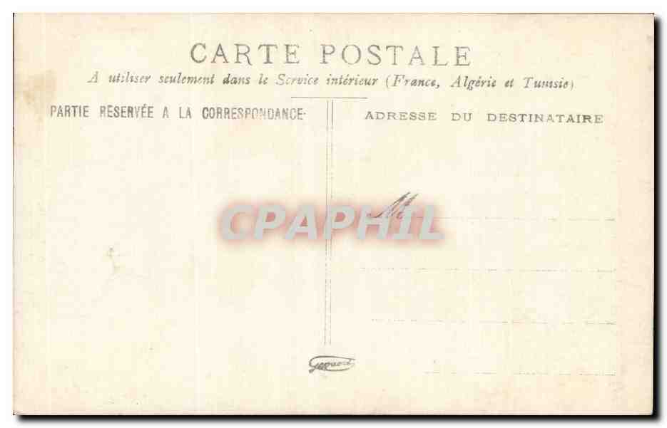 CPA Militaria Soldat — Rückseite