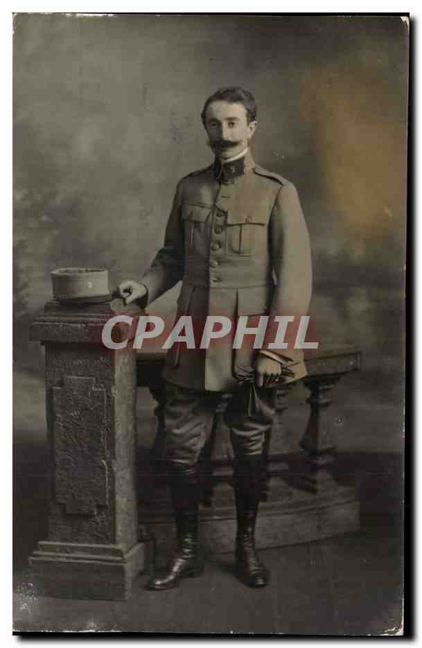CPA Militaria Soldat officier